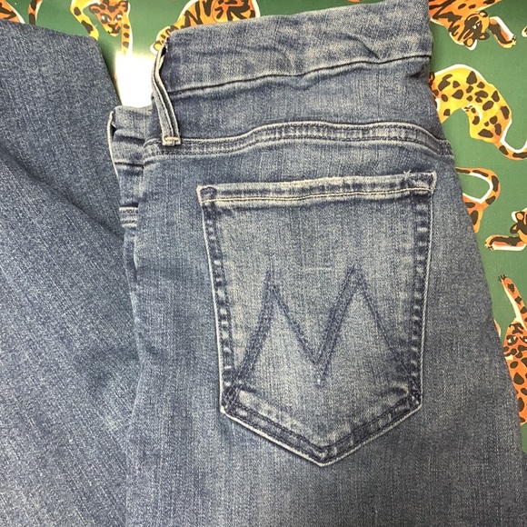 MOTHER JEANS HIGH WAISTER LOOKER GETALONGS SOLD OUT SIZE 30/29 - Picture 4 of 9
